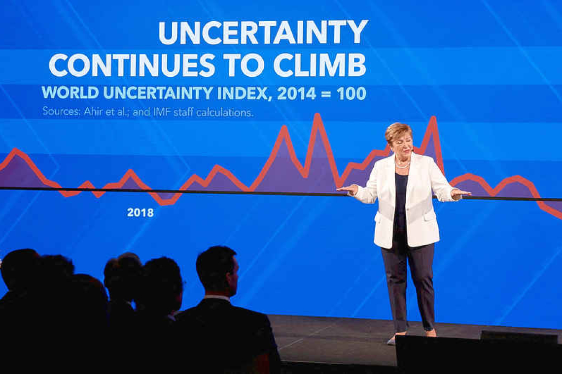 IMF chief says global economy doing 'better than feared'