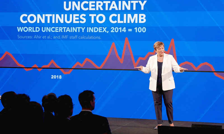 IMF chief says global economy doing 'better than feared'