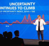 IMF chief says global economy doing 'better than feared'