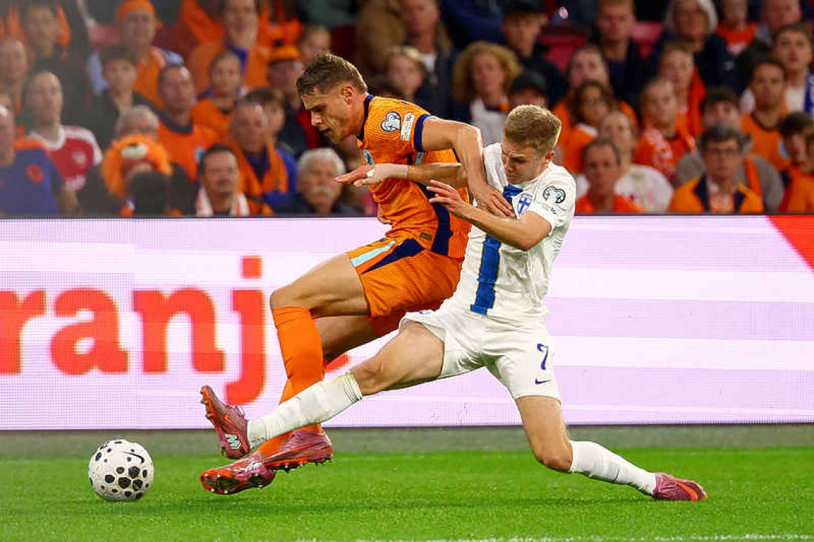 Netherlands ease to victory over Finland to edge closer to World Cup qualification