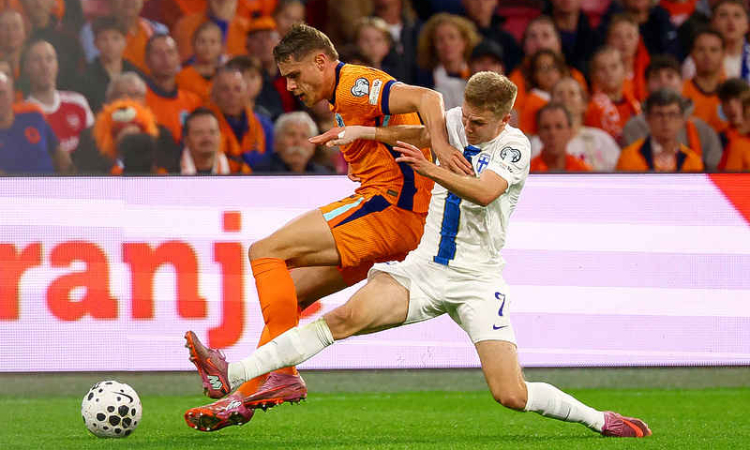 Netherlands ease to victory over Finland to edge closer to World Cup qualification