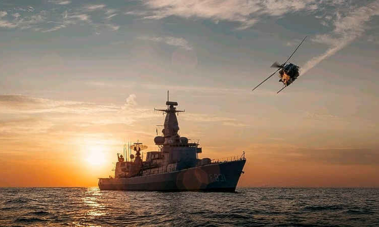 Zr.Ms. Van Amstel temporarily relieves  Zr.Ms. Groningen in the Caribbean region