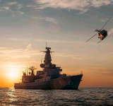 Zr.Ms. Van Amstel temporarily relieves  Zr.Ms. Groningen in the Caribbean region