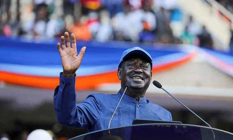 Kenya's veteran opposition leader Raila Odinga dies at 80