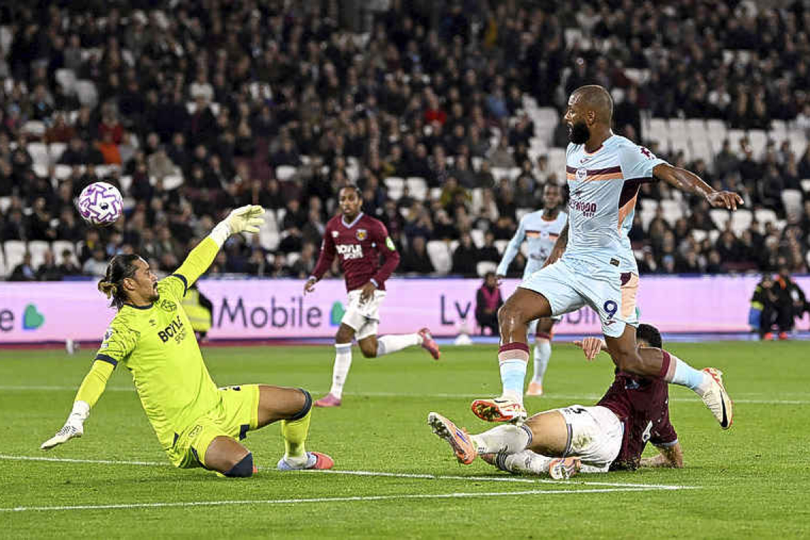 Brentford cruise to victory at hapless West Ham