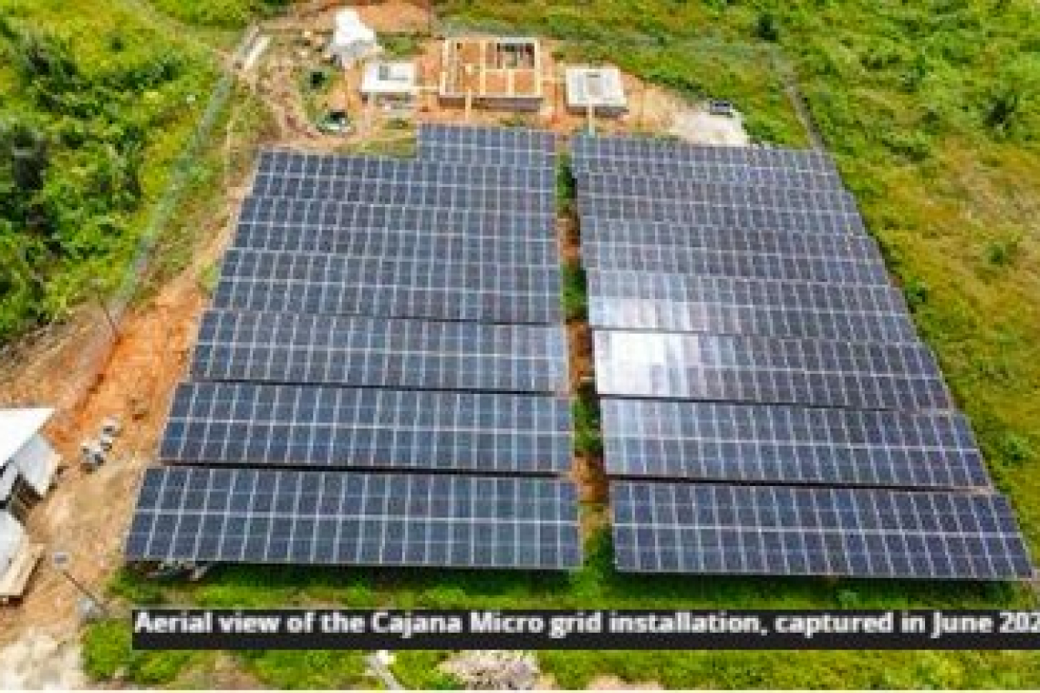 Ten rural communities in Suriname will benefit from a CDF  Electrification Project to be completed before year-end
