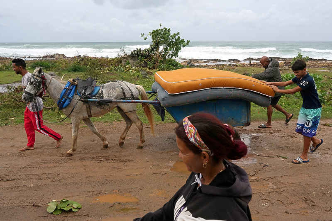 Hurricane Melissa turns to Cuba  after leaving Jamaica “under water”