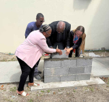 Foundation stone laid for Maison  des Associations in Grand Case