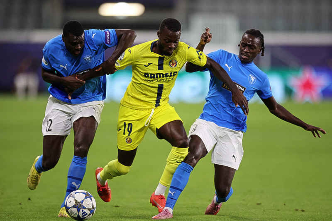 Villarreal stunned in 1-0 Champions League loss