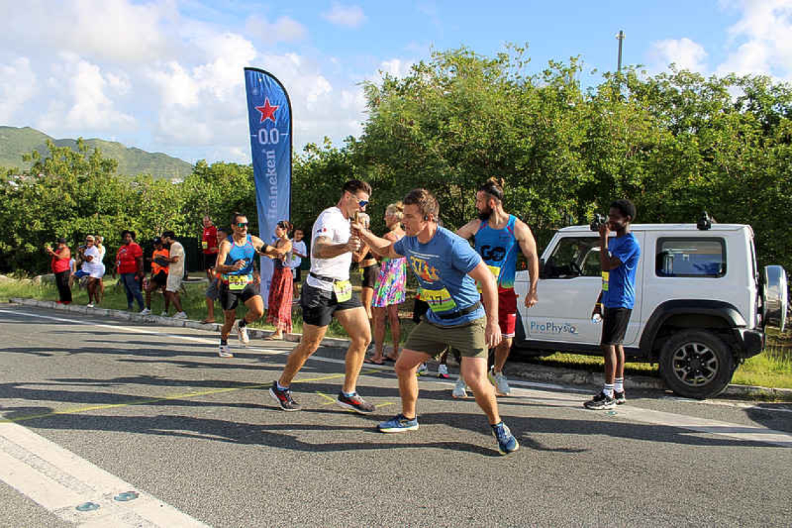 Team IGR 1 took first place in Around the Island Relay