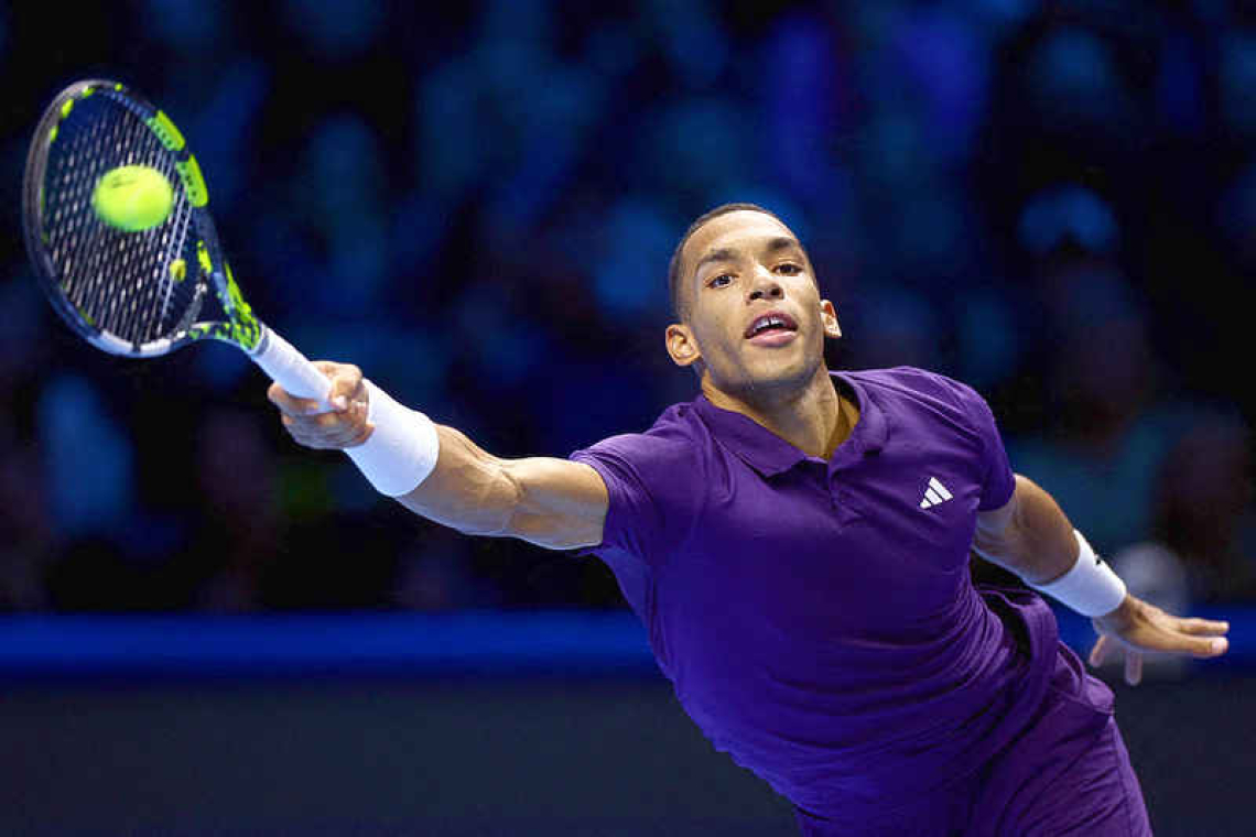 Auger-Aliassime off the mark at ATP Finals with battling win over Shelton  