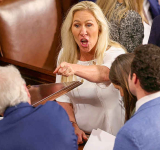 Greene blames Trump  for threats against her