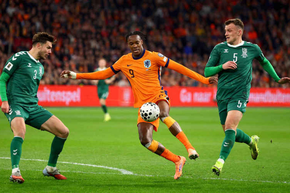 Netherlands qualify for next year's World Cup