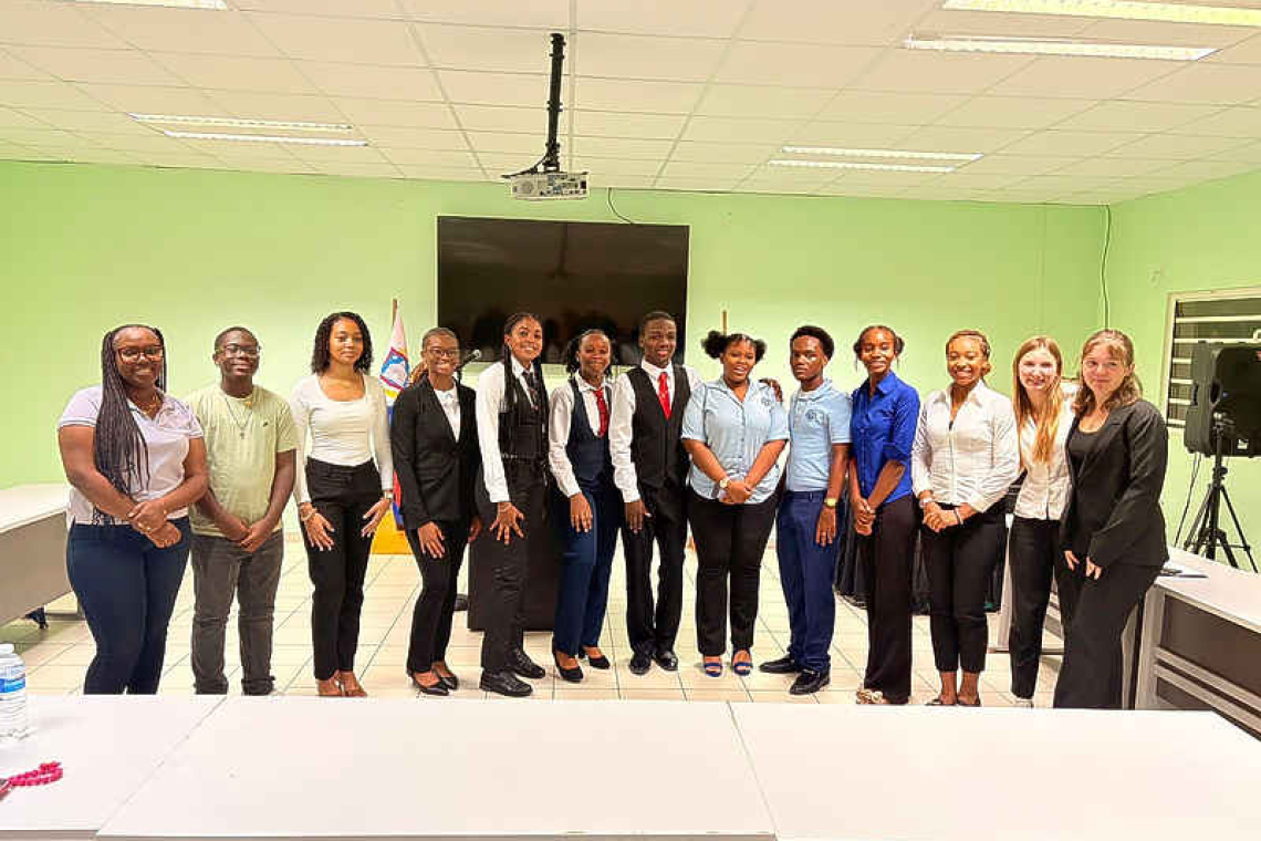      St. Dominic, St. Maarten Academy to  meet in Youth Parliament’s AIDC final
