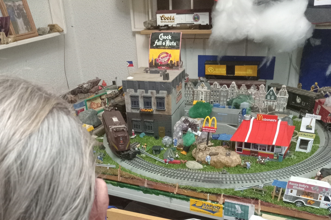 Around the tracks with Coach Tom