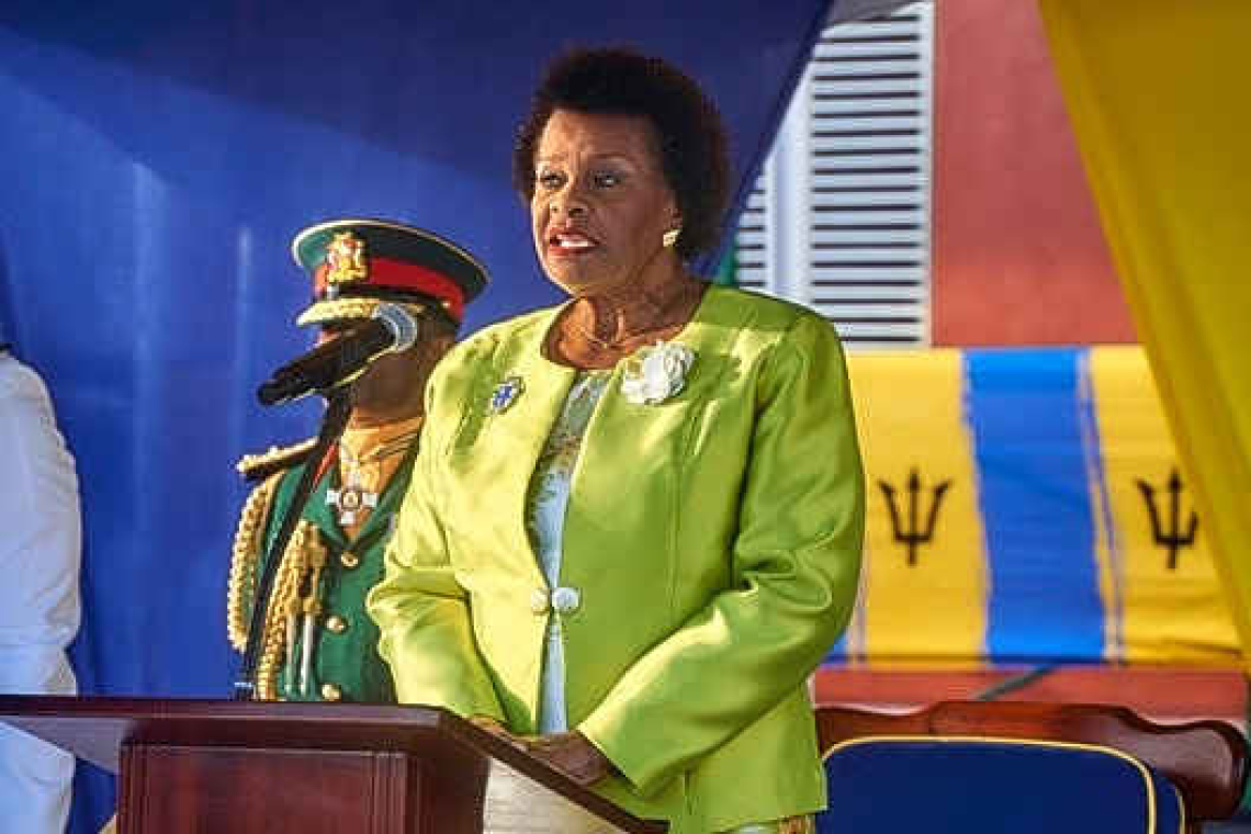       President Mason bids  farewell at St Ann’s Fort