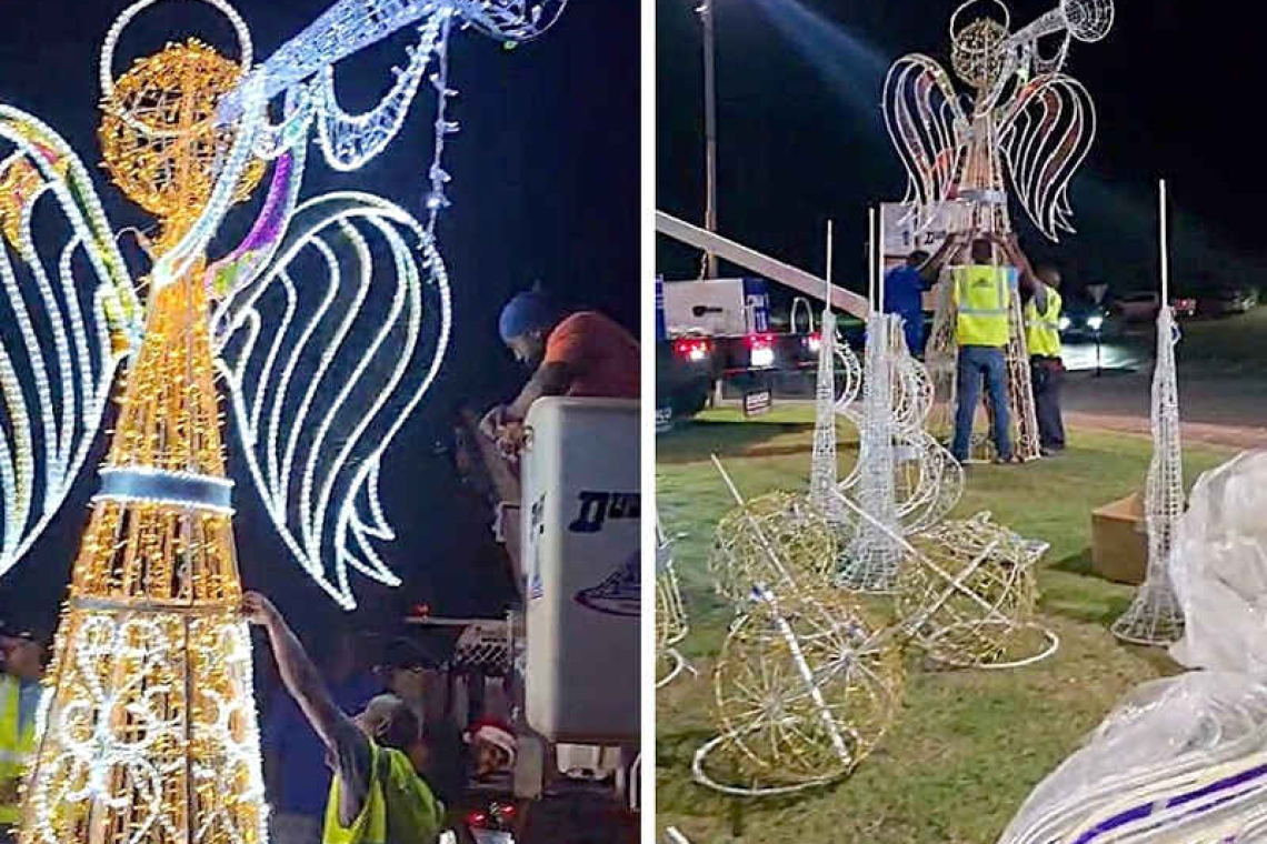 St. Maarten glows: Project US SXM illuminates  Dutch side with a Journey through Bethlehem