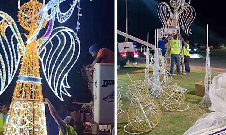 St. Maarten glows: Project US SXM illuminates  Dutch side with a Journey through Bethlehem