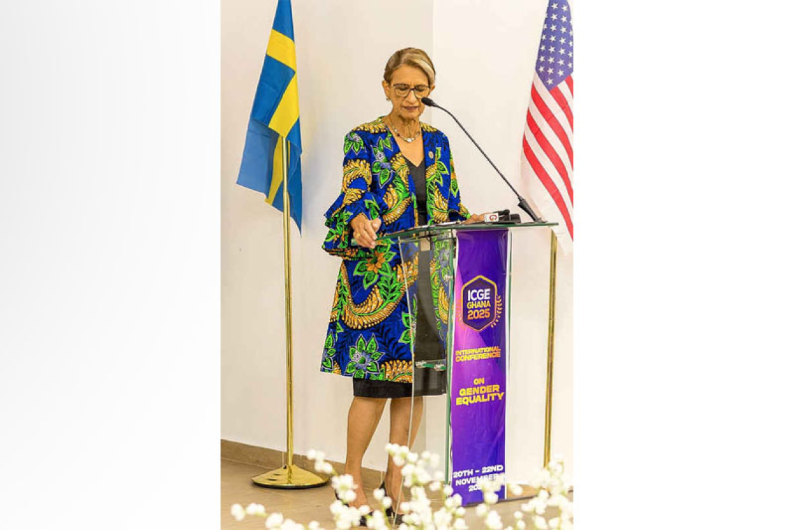 Sarah calls for global action on gender equality at conf. in Ghana