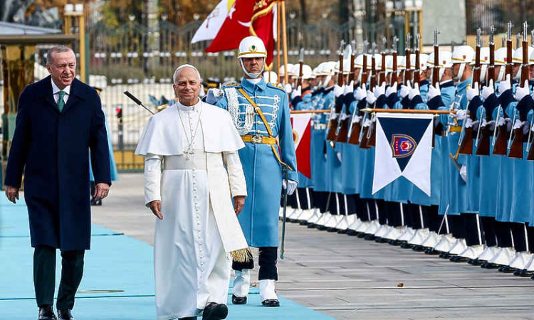 Pope Leo warns of conflicts endangering humanity on first overseas trip