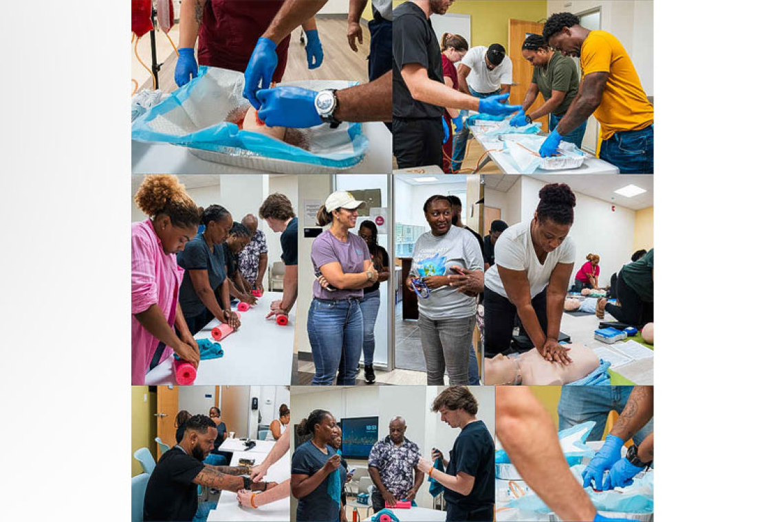 Justice workers gain lifesaving  skills through AUC partnership