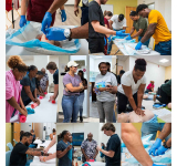 Justice workers gain lifesaving  skills through AUC partnership