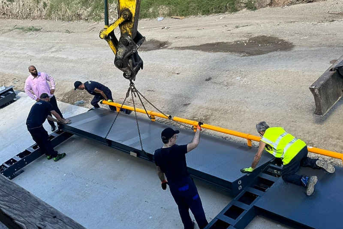 VROMI announces installation  of new weighbridge at landfill