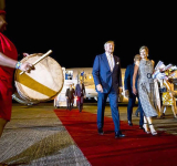 Dutch King and Queen on the first  state visit to Suriname in 47 years