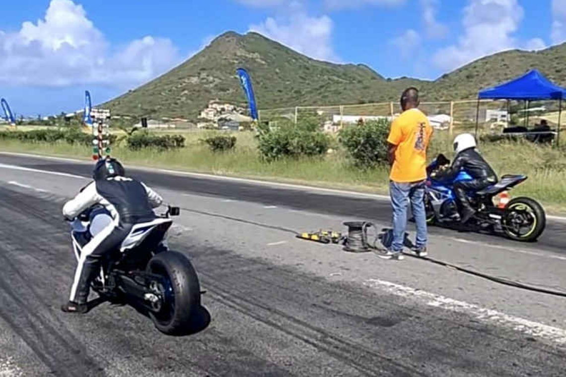 Drag racing event on Sunday  delivered fast and furious action