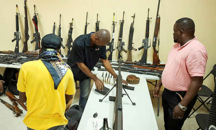       Caribbean gun trafficking tied to hubs  in Florida and Georgia, study finds