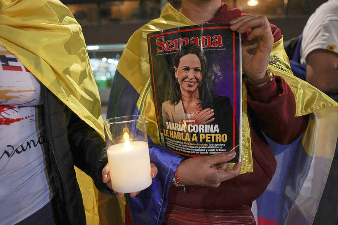 Nobel Institute calls off Machado press  conference before Peace Prize ceremony