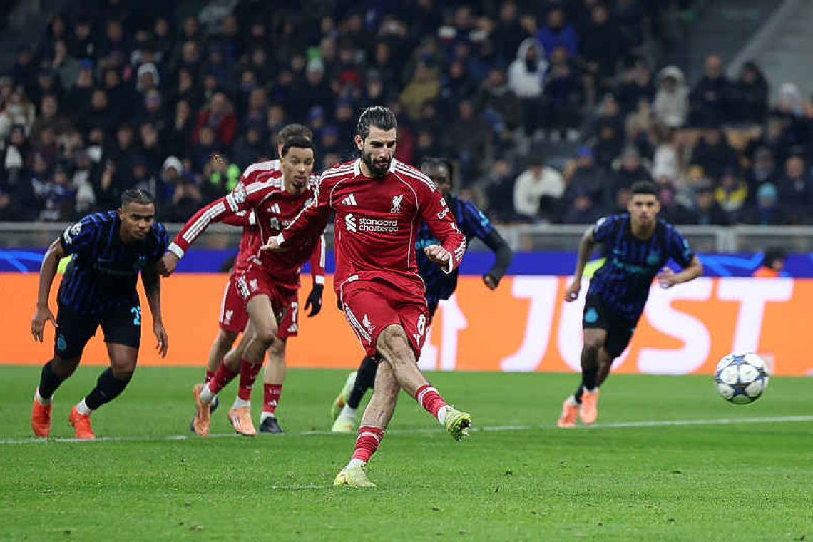 Late Szoboszlai penalty gives  Liverpool 1-0 win over Inter Milan