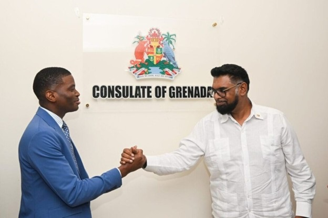 Grenada opens honorary  consulate in Guyana
