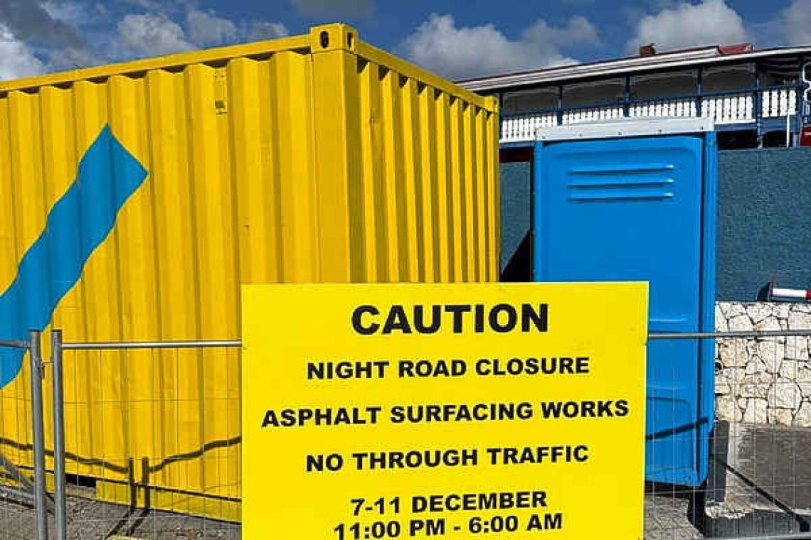 Asphalt resurfacing underway on  Billy Folly Road, nightly closures