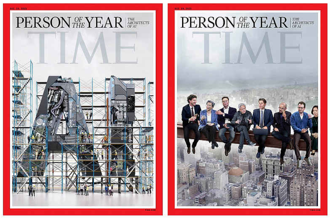 Architects of AI named as  Time's 'Person of the Year'