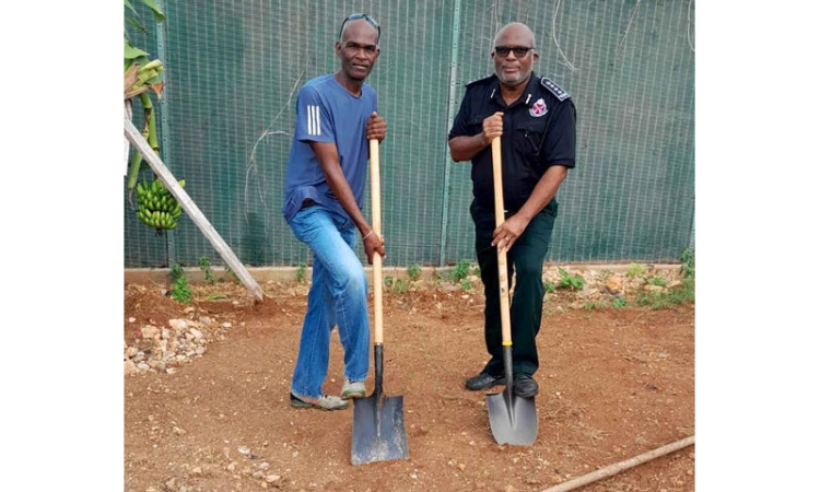 Ground broken for workshop at His Majesty’s Prison