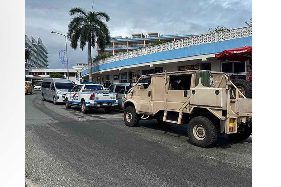 Police, marines join forces to  counter recent surge in crime