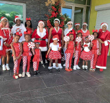 Red and White Parade  brings colour to Statia