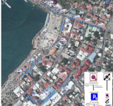    Collectivité reintroduces ‘Blue Zone’  parking in the Marigot town centre