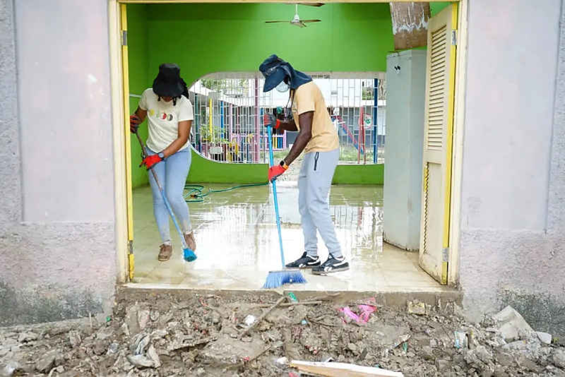 JN Foundation rallies volunteers to clean up  hurricane-ravaged St James basic school