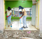 JN Foundation rallies volunteers to clean up  hurricane-ravaged St James basic school
