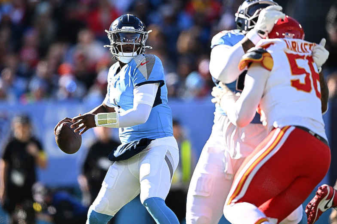   Titans beat Patrick Mahomes-less Chiefs to snap 11-game home skid