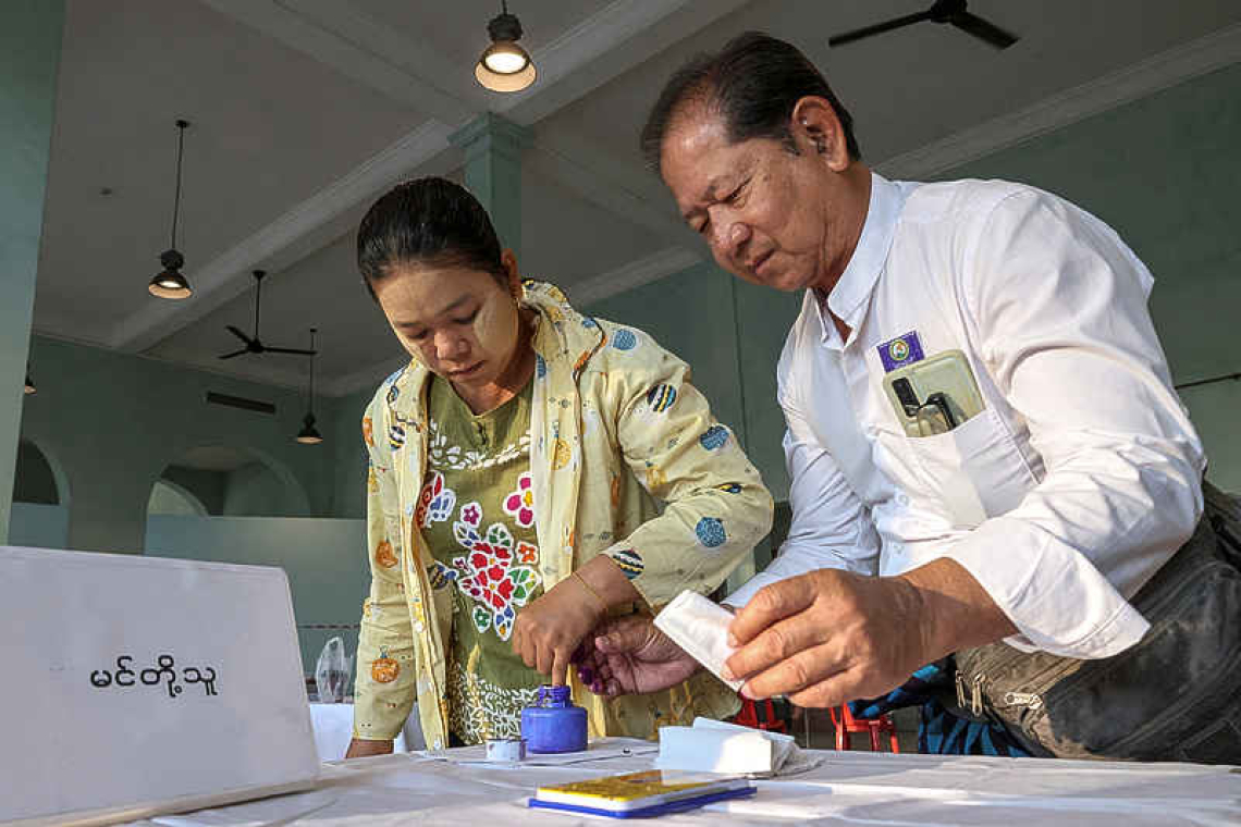 Weak turnout seen in Myanmar's  phased election, first since 2021 coup