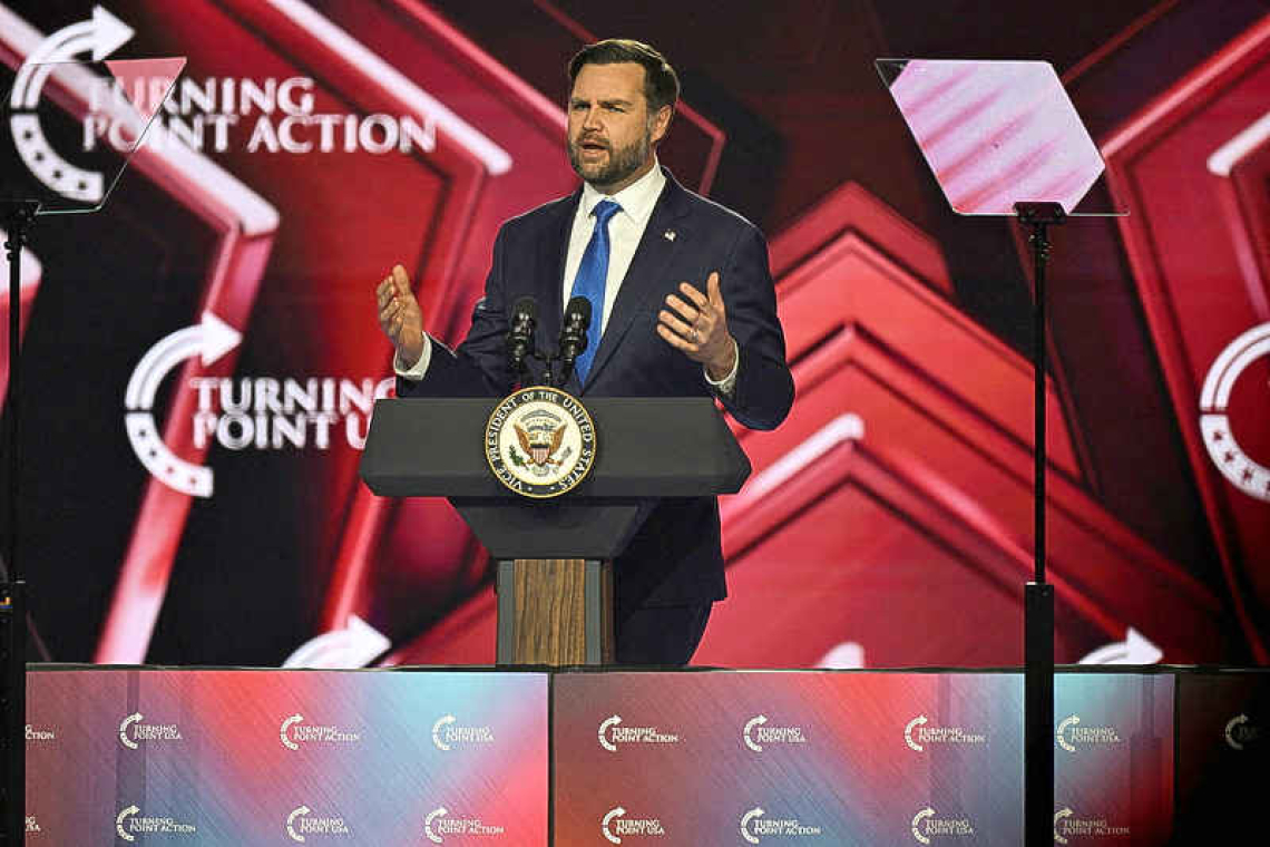 US vice president Vance says 'crazy  person' tried to break into his home