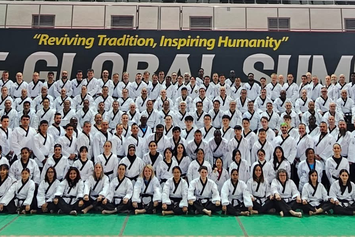 St. Marten Taekwondo represented at GTTF Summit in South Korea