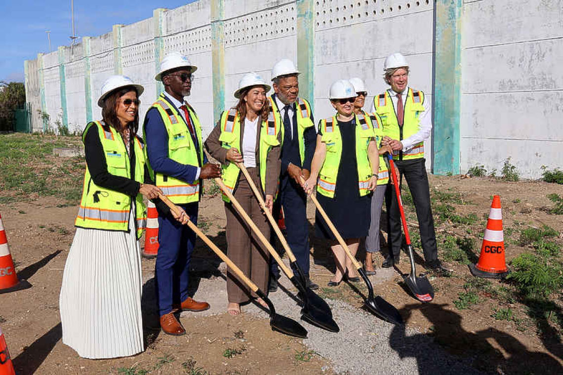 Construction of new Point Blanche detention centre officially launched