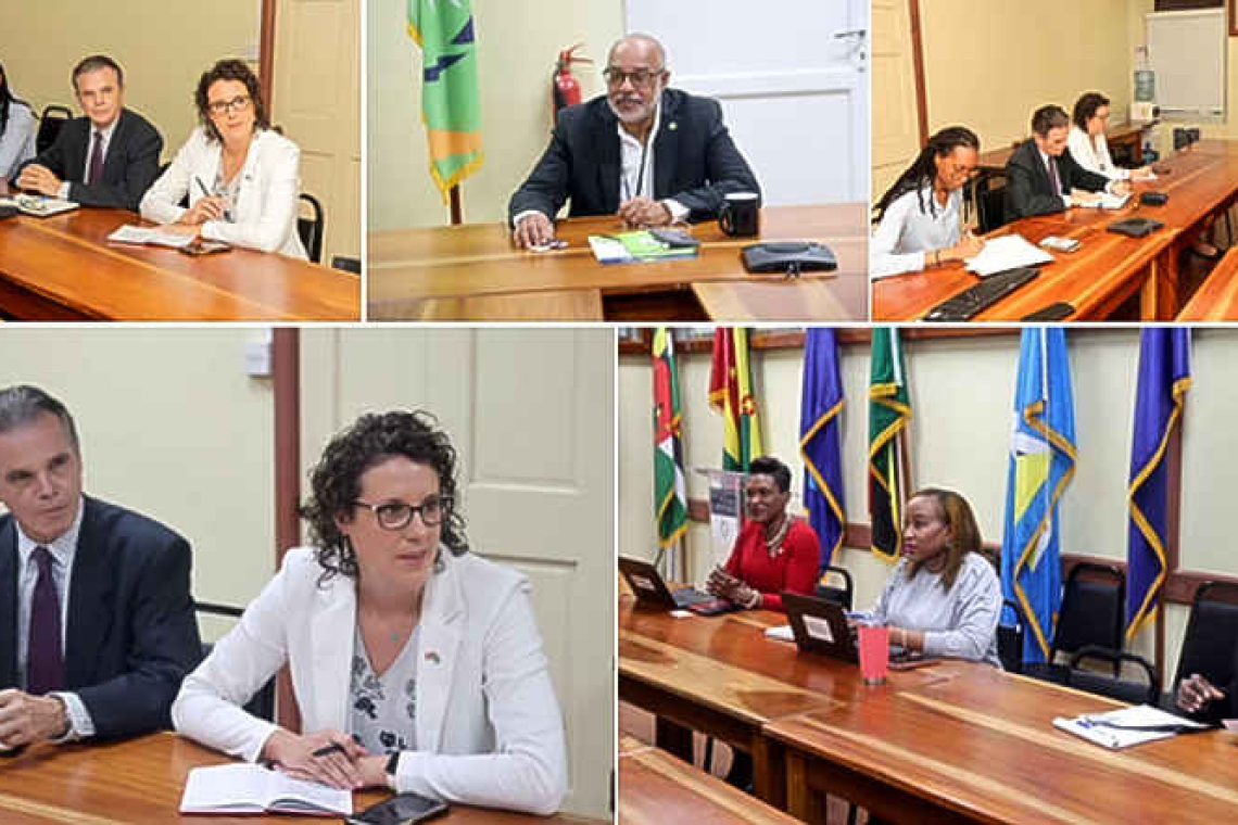 OECS - Canada talks spotlight stronger collaboration on trade, cybersecurity and labour mobility, etc.  