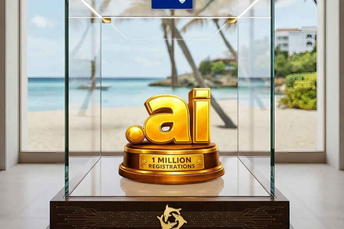 The .ai domain has surpassed one million registered domains