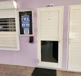 Office door damaged in attempted break-in  at Dr Martin Luther King Jr. Primary School