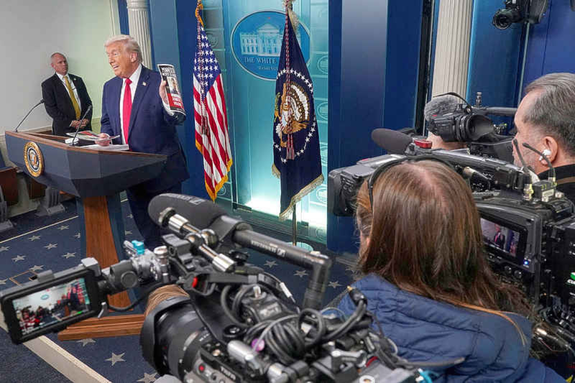 Trump says 'you got to let the UN continue'  when asked about so-called 'Board of Peace'